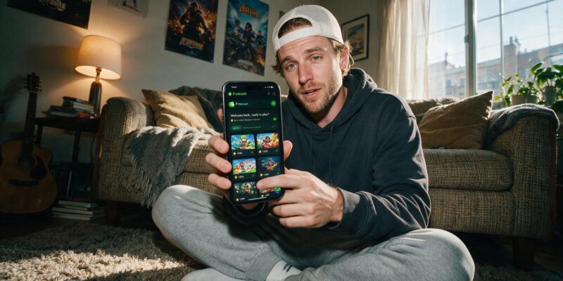 make money from your phone Freecash app, phone side hustle, apps to make money, earn money on phone, mobile gaming rewards